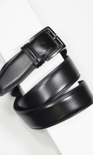 Load image into Gallery viewer, A0890 LEATHER BELT BLACK
