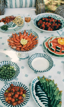 Load image into Gallery viewer, ALEX AND TRAHANAS Foglia Ceramic Oval Serving Platter