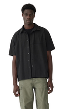 Load image into Gallery viewer, BASSIKE Crushed Cotton Boxy Short Sleeve Shirt