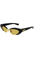 Load image into Gallery viewer, BOTTEGA VENETA Angled Cat Eye Sunglasses