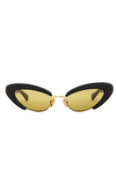 Load image into Gallery viewer, BOTTEGA VENETA Angled Cat Eye Sunglasses