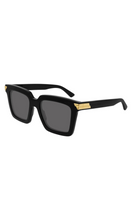 Load image into Gallery viewer, BOTTEGA VENETA Black Square Sunglasses