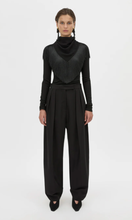 Load image into Gallery viewer, CAMILLA AND MARC Dune Scarf Top in Black at SAINTE