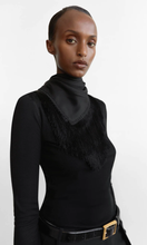 Load image into Gallery viewer, CAMILLA AND MARC Dune Scarf Top in Black at SAINTE