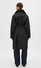 Load image into Gallery viewer, CAMILLA AND MARC Gia Funnel neck Coat in Black at SAINTE