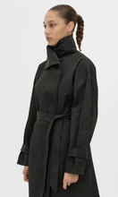 Load image into Gallery viewer, CAMILLA AND MARC Gia Funnel neck Coat in Black at SAINTE