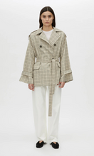 Load image into Gallery viewer, CAMILLA AND MARC Kinetic Tattersal Trench