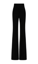 Load image into Gallery viewer, CARLA ZAMPATTI Black Velvet Pant