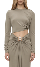 Load image into Gallery viewer, CHRISTOPHER ESBER Bezel Quartz Long Sleeve Top