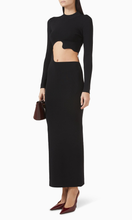 Load image into Gallery viewer, CHRISTOPHER ESBER Maparadita Lattice Separation Long Sleeve Dress