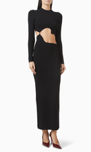 Load image into Gallery viewer, CHRISTOPHER ESBER Maparadita Lattice Separation Long Sleeve Dress