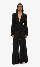 Load image into Gallery viewer, Christopher Esber Released Bias Blazer in Black at SAINTE