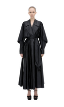 Load image into Gallery viewer, COMMON HOURS Circulation Trench Dress