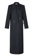Load image into Gallery viewer, COURTNEY ZHENG Danique Wool Check Coat