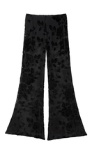 Load image into Gallery viewer, COURTNEY ZHENG | Eugene Silk Velvet Devore Pants