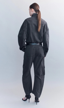 Load image into Gallery viewer, COURTNEY ZHENG Gunther Cotton Drill Cargo Jumpsuit