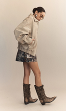 Load image into Gallery viewer, COURTNEY ZHENG Hektor Lambskin Leather Bomber