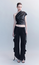 Load image into Gallery viewer, COURTNEY ZHENG Larson Silk Crepe Cargo Pants