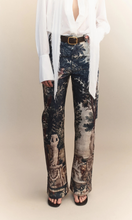 Load image into Gallery viewer, COURTNEY ZHENG Verdure Tapestry Print Jeans