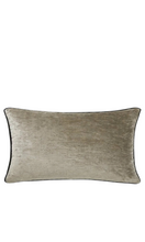 Load image into Gallery viewer, CUSHION Velvet Piped ARGENT