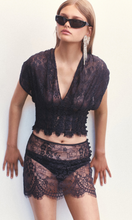 Load image into Gallery viewer, HANSEN & GRETEL Ruby Lace Top