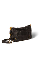 Load image into Gallery viewer, JEROME DREYFUSS Bobi S bag in Croco Noir at Amara Home