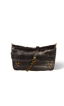 Load image into Gallery viewer, JEROME DREYFUSS Bobi S bag in Croco Noir at Amara Home