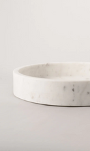Load image into Gallery viewer, MARBLE | White Round Tray