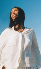 Load image into Gallery viewer, MATIN Shaped Yoke Cropped Shirt