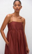 Load image into Gallery viewer, MATTEAU Empire Pintuck Bodice Dress