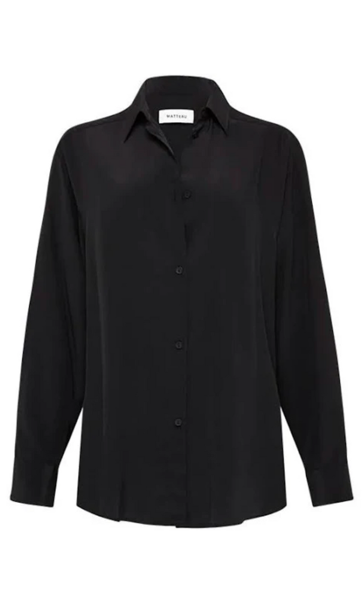 新品【MATTEAU/マトー】 LONG SLEEVE SILK SHIRT Long Sleeve Silk shirt | MATTEAU | elysewalker