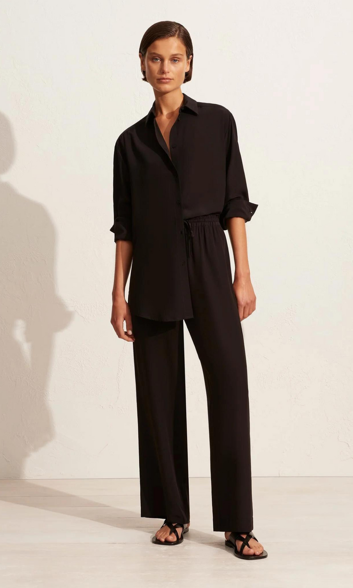 MATTEAU | Long Sleeve Silk Shirt – SAINTE The Store