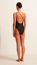 Load image into Gallery viewer, MATTEAU | One Shoulder Maillot | Black