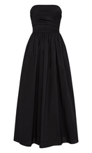 Load image into Gallery viewer, MATTEAU STRAPLESS LACE UP DRESS
