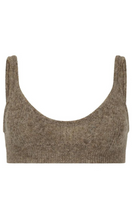 Load image into Gallery viewer, NAGNATA Cable Knit Wool Bralet