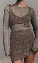 Load image into Gallery viewer, NAGNATA Cable Knit Wool Skirt