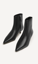 Load image into Gallery viewer, Nelson Made Sophie Mini Ankle Boot in Black Leather at SAINTE