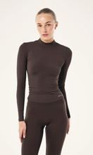Load image into Gallery viewer, P.E. NATION Foundation Mock Neck Long Sleeve Top