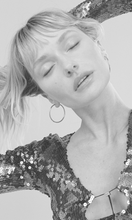 Load image into Gallery viewer, PORTER | 90's Hoops 40mm - Silver