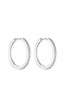 Load image into Gallery viewer, PORTER Angel Hoops SILVER 20mm