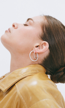 Load image into Gallery viewer, PORTER Angel Hoops SILVER 20mm