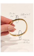 Load image into Gallery viewer, PORTER Dylan Bangle Silver - Celestial Clear