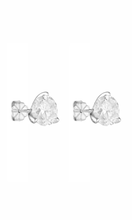 Load image into Gallery viewer, PORTER Round Studs 2ct Silver