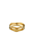 Load image into Gallery viewer, PORTER Wave Ring Set - Gold