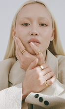 Load image into Gallery viewer, PORTER Wave Ring Set - Gold