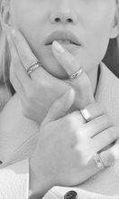 Load image into Gallery viewer, PORTER Wave Ring Set - Silver