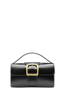 Load image into Gallery viewer, RYLAN | 10.1 Black Mini Satchel with Flat Handle