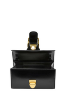 Load image into Gallery viewer, RYLAN | 10.1 Black Mini Satchel with Flat Handle
