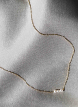 Load image into Gallery viewer, SAINT VALENTINE Mini Pearl Necklace Gold