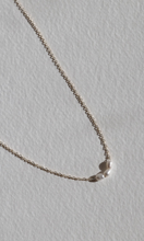 Load image into Gallery viewer, SAINT VALENTINE Mini Pearl Necklace Silver